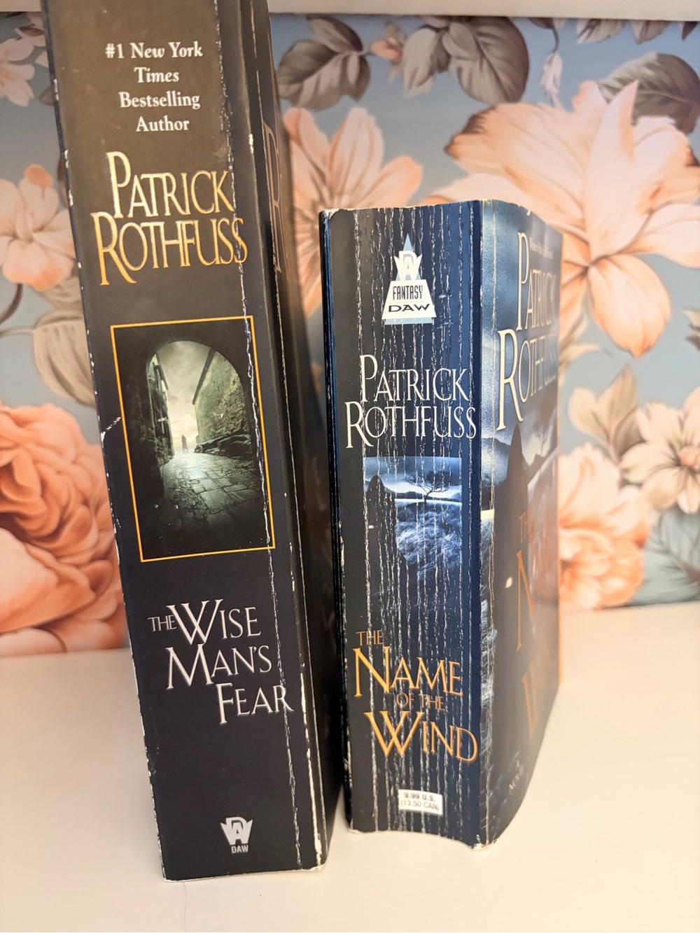 Patrick Rothfuss Kingkiller Chronicle — 2-Book Paperback Set